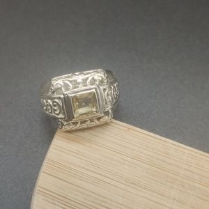 Silver Ring with CZ 💎